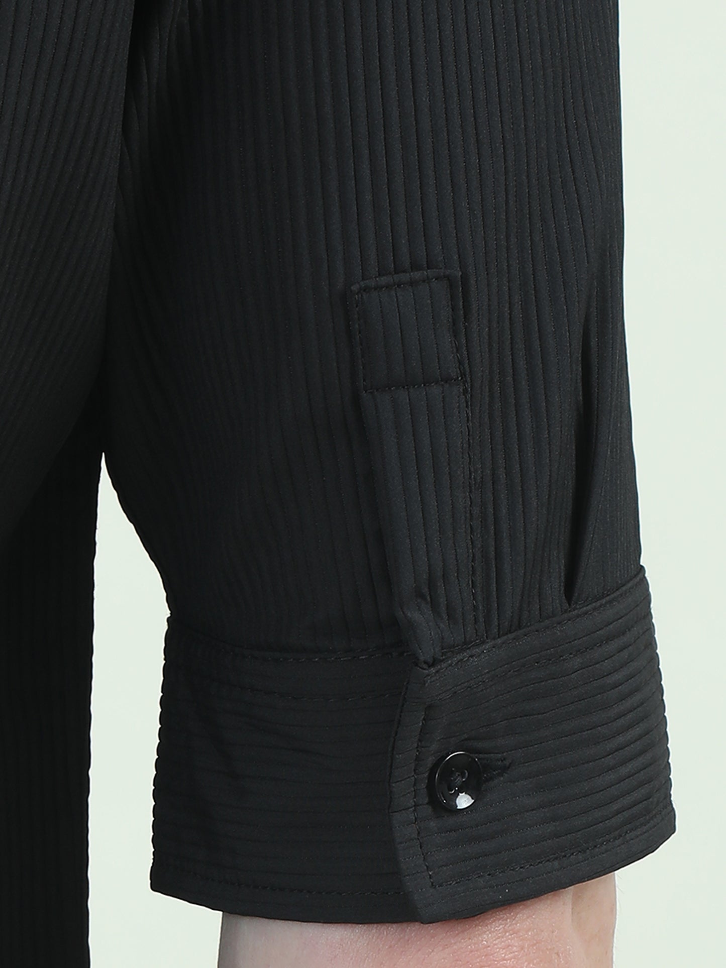 Black Stack Fabric Shirt – A Statement of Style and Comfort - D&K LUXUR