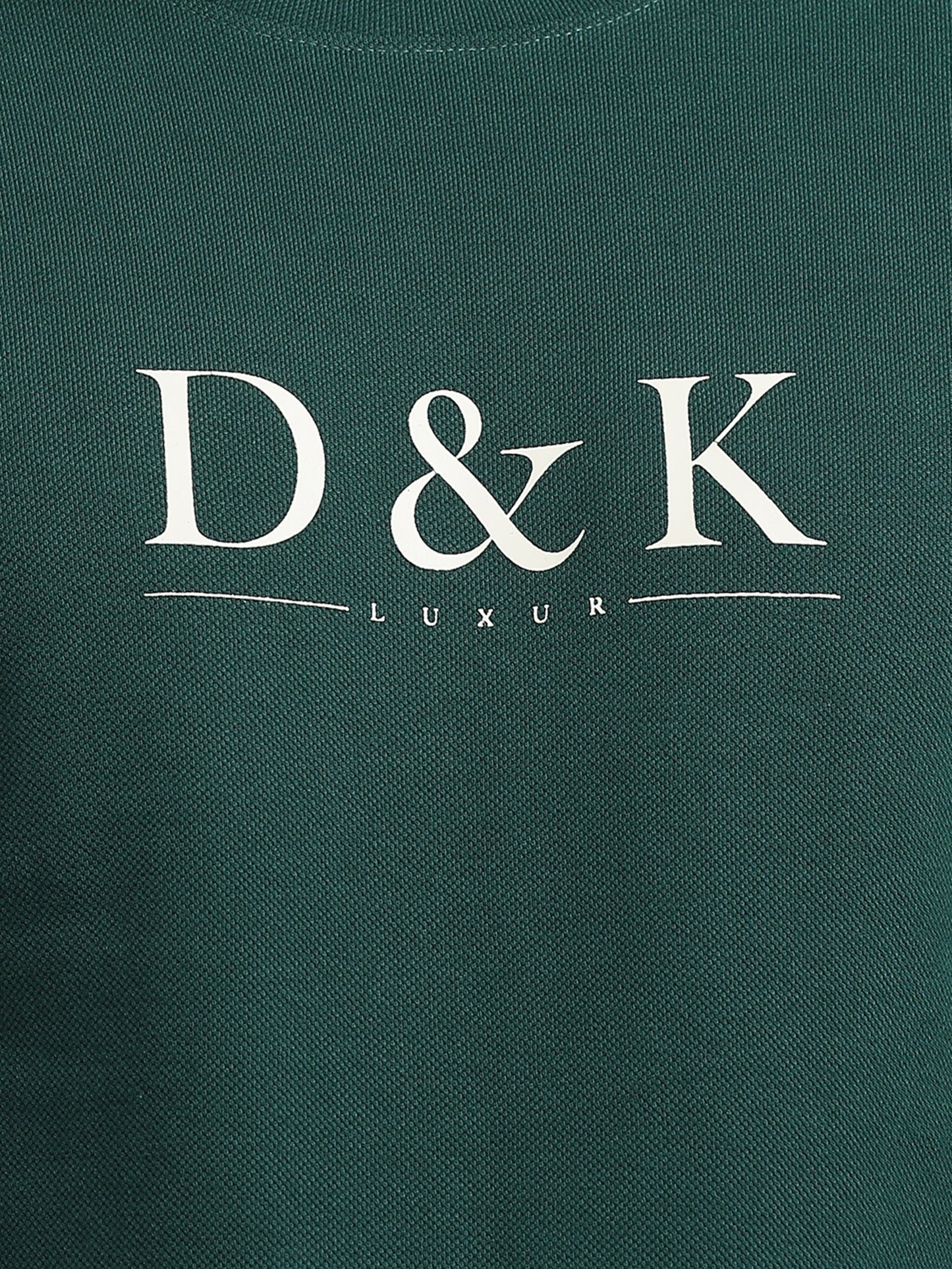 Green Raglan Sleeve T-Shirt – Sporty Casual Wear for Men - D&K LUXUR