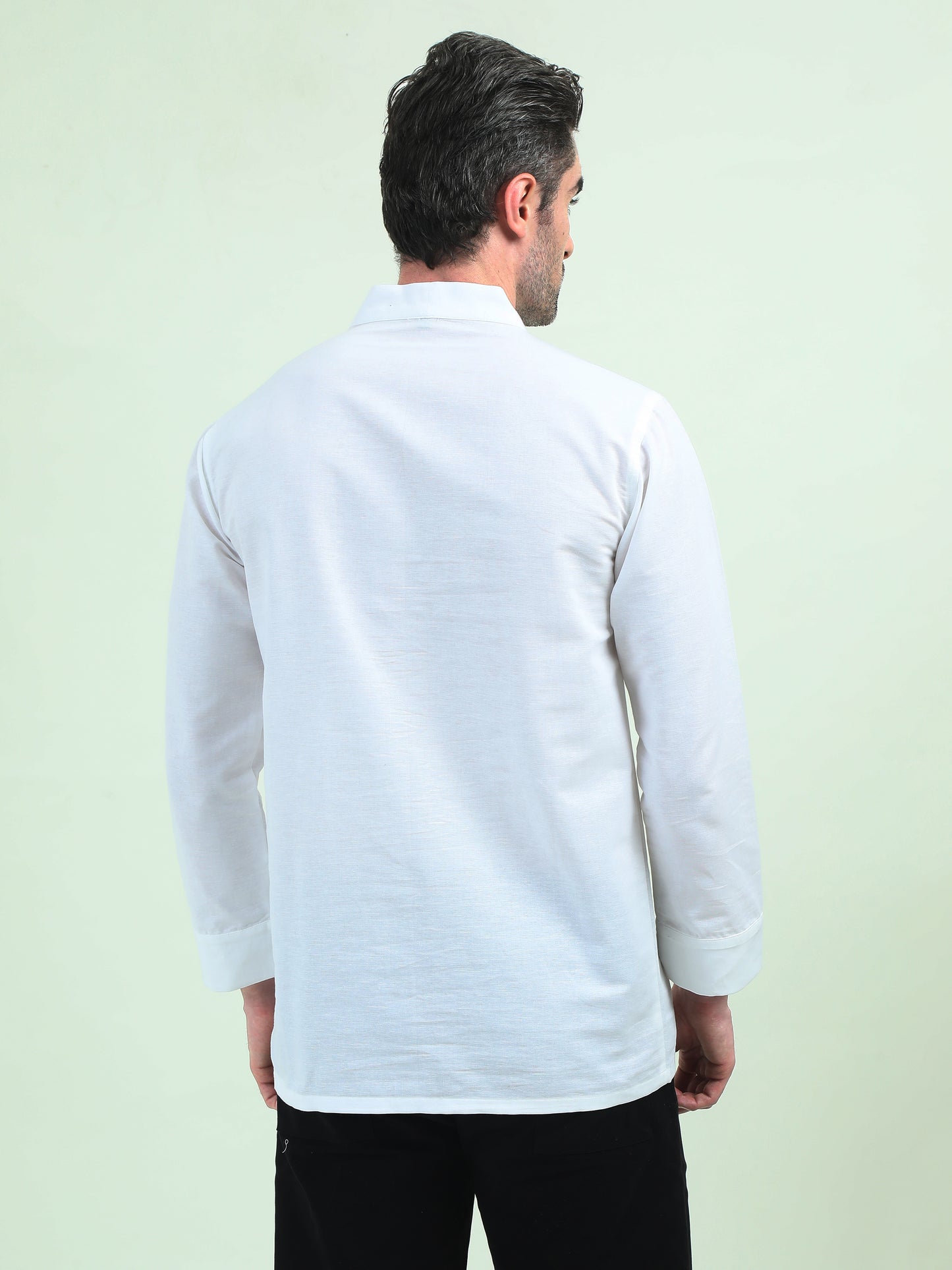 Linen Full-Sleeve T-Shirt – Effortless Style, Ultimate Comfort - D&K LUXUR