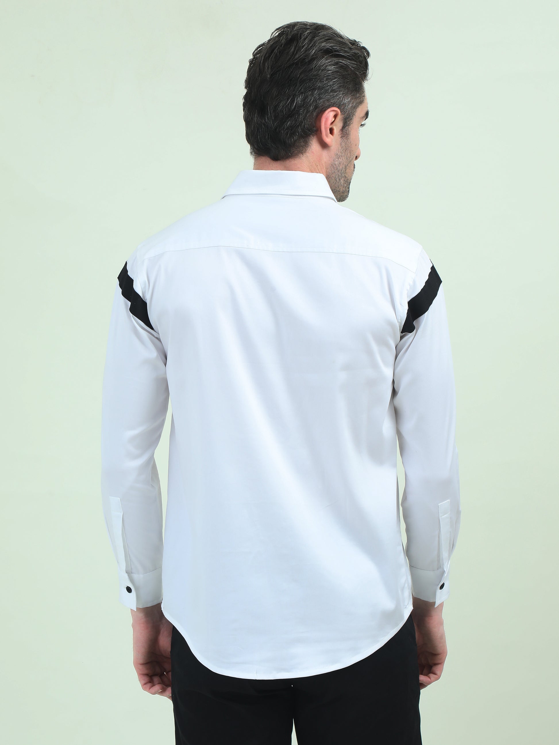 Double Stripes Formal Shirt – Sharp, Elegant & Office-Ready - D&K LUXUR