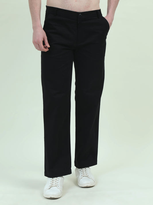 Essential Black Cotton Pants – Timeless, Versatile, Dust-Repellent - D&K LUXUR