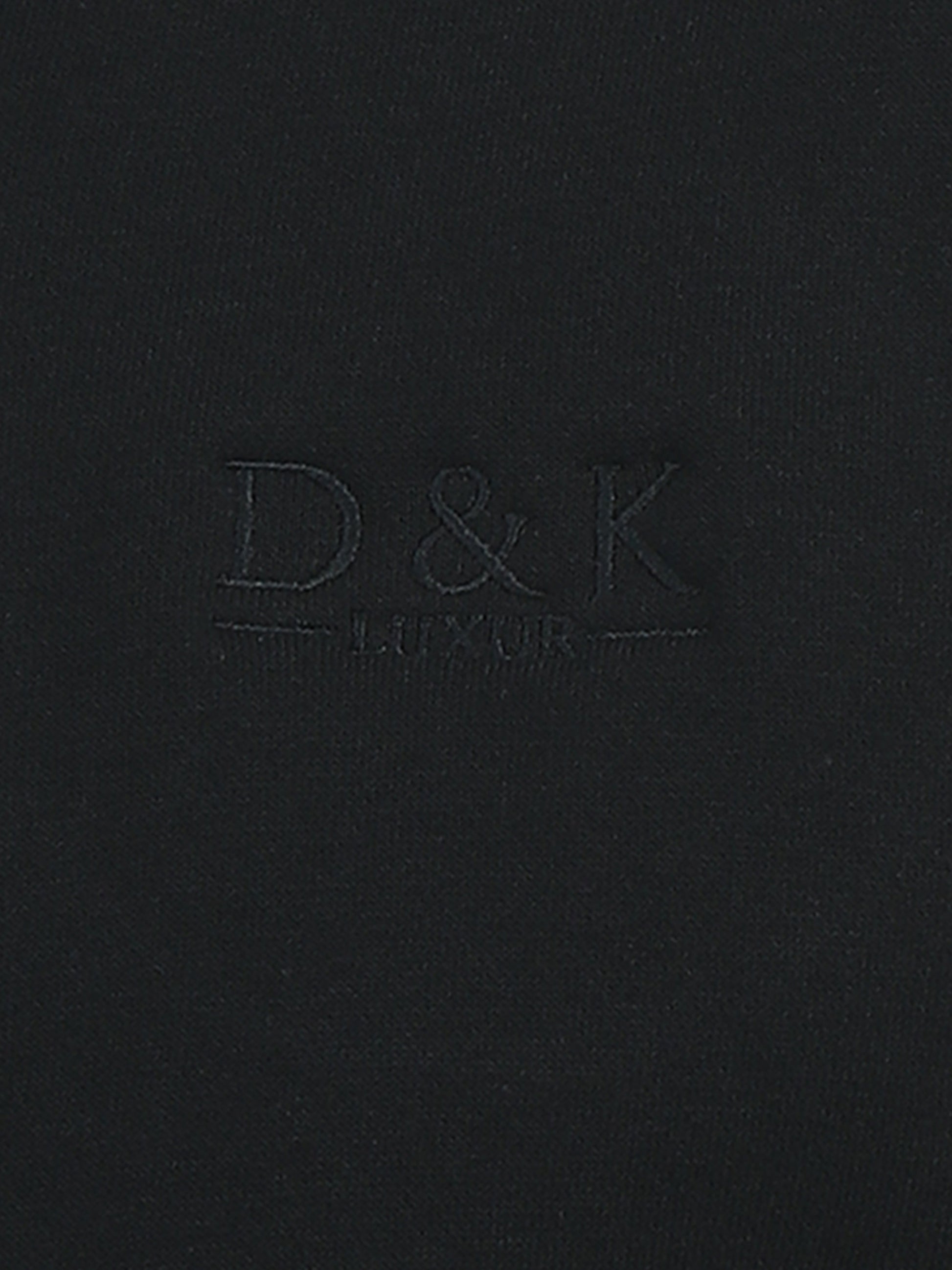 Timeless Minimalism – Black Collared Sweatshirt for Everyday Elegance - D&K LUXUR